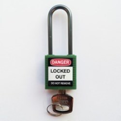 Image of Brady Compact safe padlock 50mm Sha KD Green/6