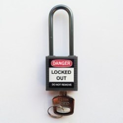 Image of Brady Compact safe padlock 50mm Sha KD Grey/6