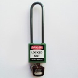Image of Brady Compact safe padlock 75mm Sha KD Green/6