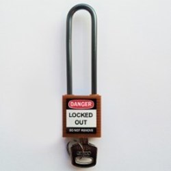 Image of Brady Compact safe padlock 75mm Sha KD Org/6