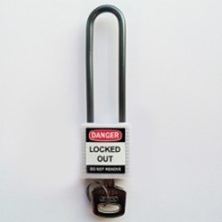 Image of Brady Compact safe padlock 75mm Sha KD White/6