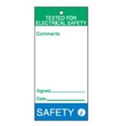 Image of Brady Tag-Tested for electrical safety-160*75