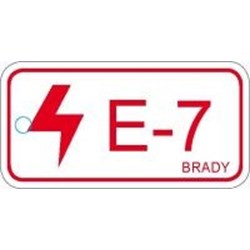 Image of Brady ENERGY TAG-E-7-75X38MM-SAPP/25