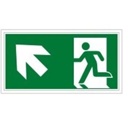 Image of 834309 - Glow-in-the-dark safety sign