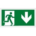 Image of 834427 - Glow-in-the-dark safety sign