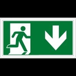 Image of 836490 - Glow-in-the-dark safety sign