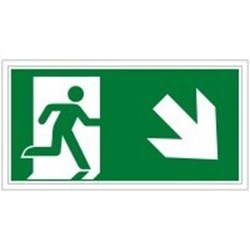 Image of 834416 - Glow-in-the-dark safety sign