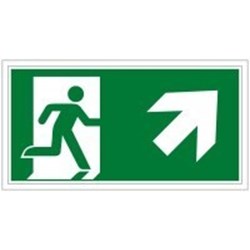Image of 834438 - Glow-in-the-dark safety sign