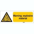 Image of 816731 - ISO 7010 Sign - Warning; explosive material