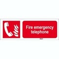Image of 817908 - ISO 7010 Sign - Fire emergency telephone