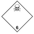 Image of 257518 - Transport Sign - ADR 6.1 - Toxic substance