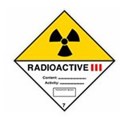 Image of 811674 - Transport Sign - ADR 7C - Radioactive 7C III