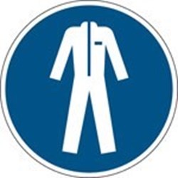 Image of 819309 - ISO Safety Sign - Wear protective clothing