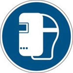 Image of 820657 - ISO Safety Sign - Wear welding mask