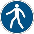 Image of 821402 - ISO Safety Sign - Use this walkway