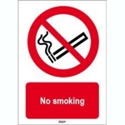 Image of 822068 - ISO 7010 Sign - No smoking