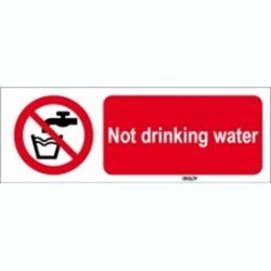 Image of 822511 - ISO 7010 Sign - Not drinking water