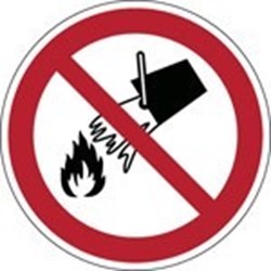 Image of 823184 - ISO Safety Sign - Do not extinguish with water