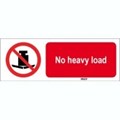 Image of 823405 - ISO 7010 Sign - No heavy load