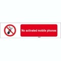 Image of 823545 - ISO 7010 Sign - No activated mobile phones