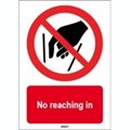 Image of 823839 - ISO 7010 Sign - No reaching in