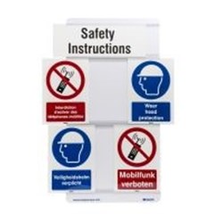 Image of 195912 - Safety Sliders - SAFETY INSTRUCTIONS Title