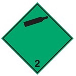 Image of 257503 - Transport Sign - ADR 2.2b - Non-flammable, non toxic gas