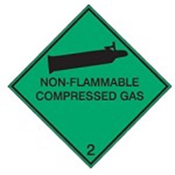 Image of 257540 - Maritime Transport Sign - IMDG 2C - Non-flammable compressed gas