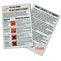 Image of 702309 - Wallchart - COSHH - Pack of 10 pocket guides