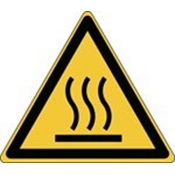 Image of 139013 - Warning; Hot surface - ISO 7010