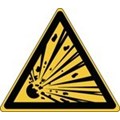 Image of 836130 - Glow-in-the-dark safety sign