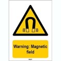 Image of 827279 - ISO 7010 Sign - Warning: Magnetic field