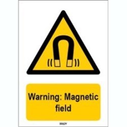 Image of 827279 - ISO 7010 Sign - Warning: Magnetic field