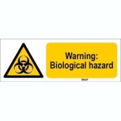 Image of 827708 - ISO 7010 Sign - Warning: Biological hazard
