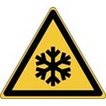 Image of 827794 - ISO Safety Sign - Warning: Low temperature/ freezing conditions