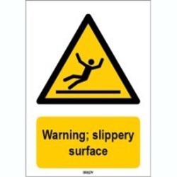 Image of 828001 - ISO 7010 Sign - Warning; slippery surface
