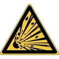 Image of 816661 - ISO Safety Sign - Warning; explosive material