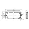 HDC IP68 16B FRAME M6